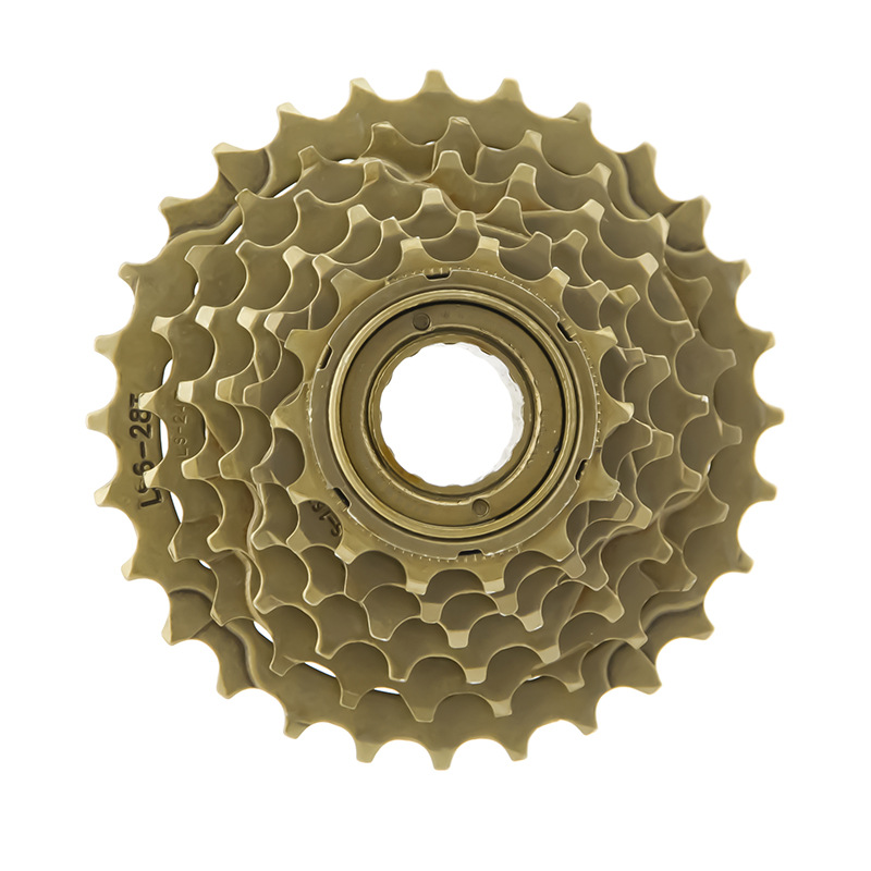 山地自行车5 6 7 8速旋式飞轮折叠公路车螺纹旋变速齿轮3s塔轮M34