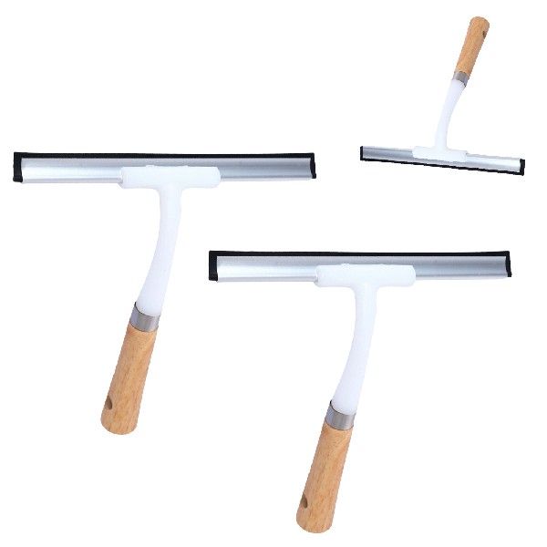 Wooden Handle Cleaner Squeegee Home Cleaning Accessory for