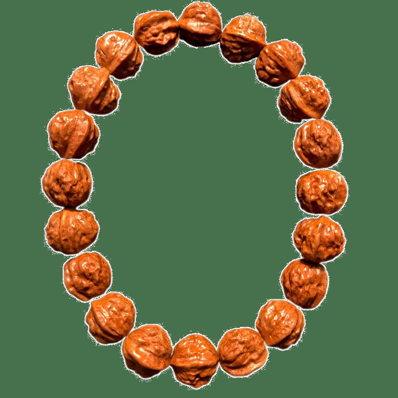 金蟾蛤蟆头野生文玩小核桃手串龙纹桃核雕刻蛤蟆背京八棱手持猴头