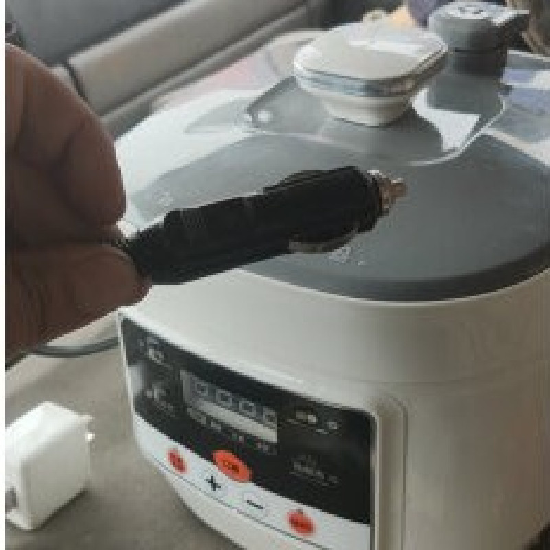 极速高原24V货车高压锅电饭煲车载便携压力锅电饭锅煮面煲汤烧水