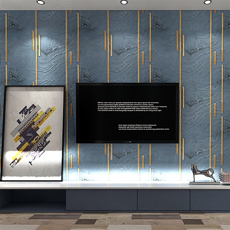 现代北欧风轻奢新款电视背景墙布个性客厅床头软包背景墙纸装饰