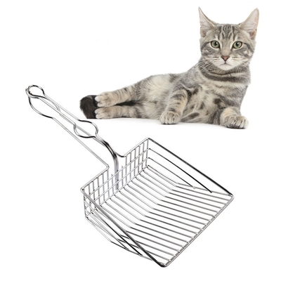 Pet Supplies Cats Litter Scooper Stainless Steel Cleaning