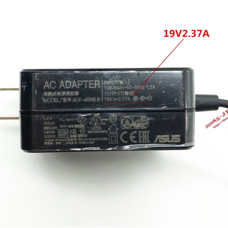 新华硕UX32A UX305C Y4200J AD883P20笔记型电脑充电线电源适品