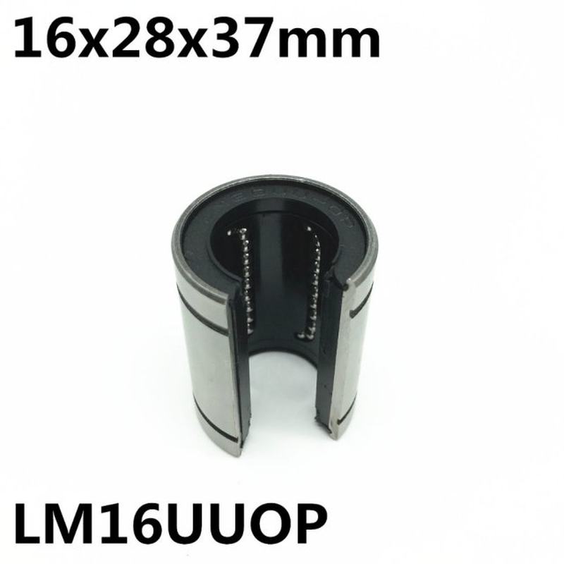2pcs LM16UUOP 16mm Linear bearings Open Type LM16OP Free shi