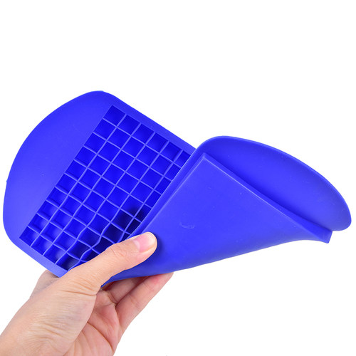 好货Ice Cube Tray Grids Silicone Fruit Ice Cube Maker DIY