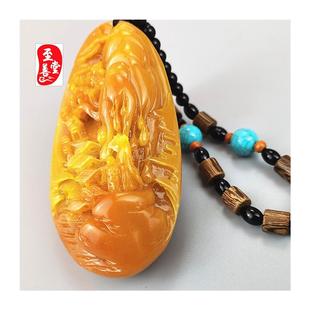 玉石原石黄龙玉仿寿山石雕田黄石手把件福寿如意奇石观赏石