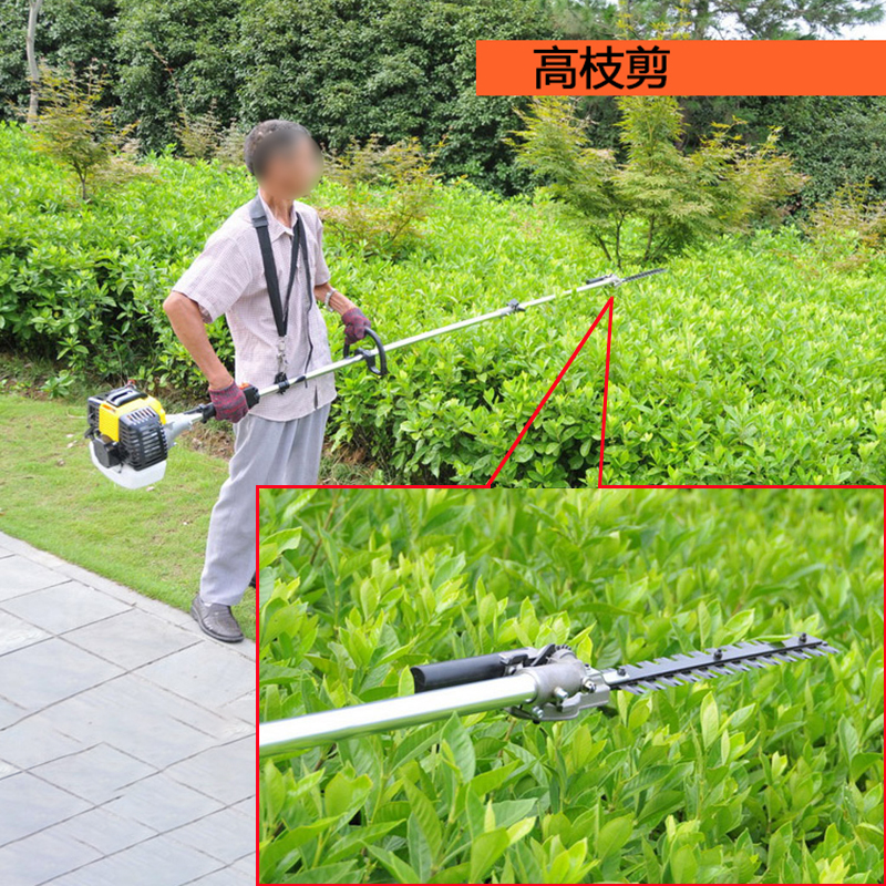 高枝锯多功能割草机高枝锯割灌机高空锯绿篱剪园林管理机高枝油锯