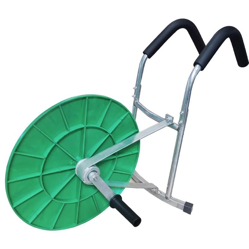 农用水带收卷器新款灌溉神器水管收放卷收盘机器摺叠百米卷管