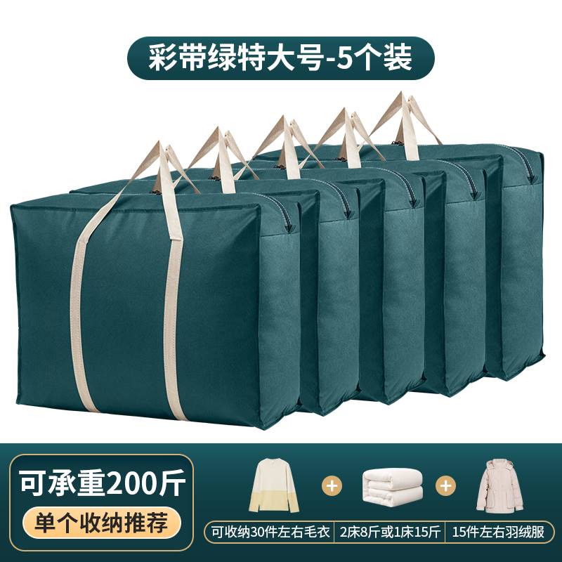 搬家打包袋被子收纳超大容量袋子结实麻袋编织袋行李帆布蛇皮口袋