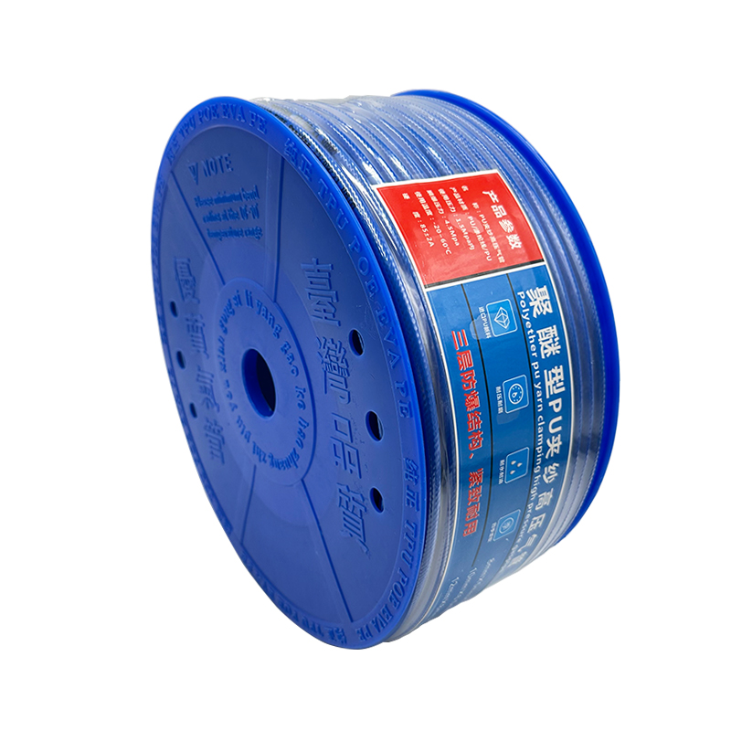 PU夹纱气管软管高压防爆气泵空压机气鼓伸缩管8*5 10*6.5 12*8mm