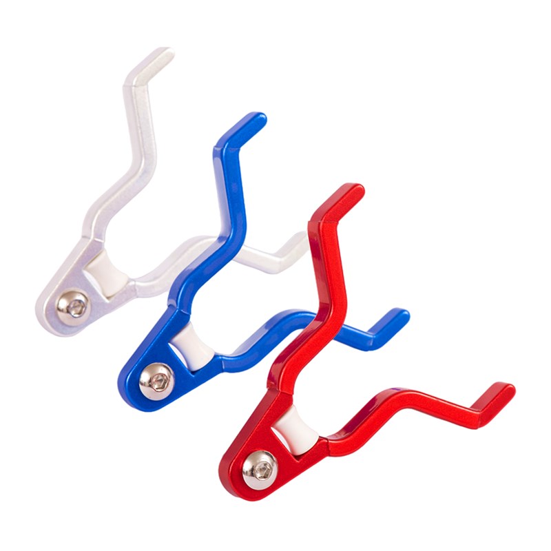 大物鹿角头羊角支架头架杆前叉头铝合金巨物炮台飞竿支架头带滑轮