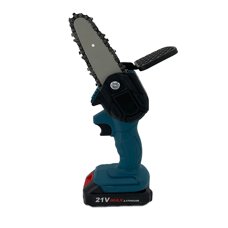 新品新品推荐4寸充n电式迷你锯电锯木工单手电动锯园林伐木锯