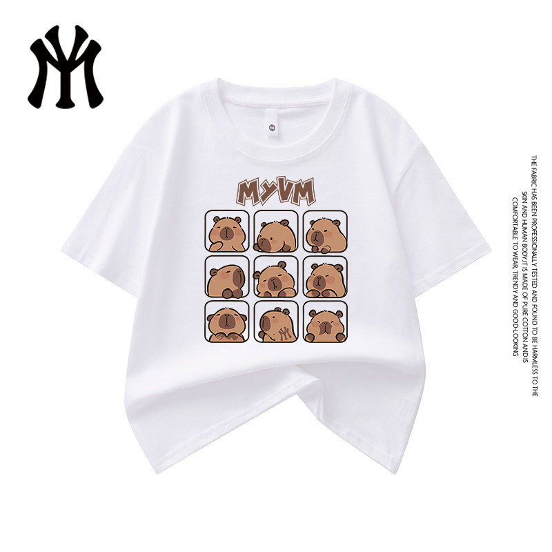 MYVM官方正品夏季情侣纯棉短袖潮流短袖儿童爆款26新款T恤男女14