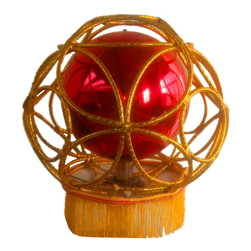 舞龙舞狮飞轮转动引龙球狮球绣球表演道具耍龙狮子龙戏珠社火用品