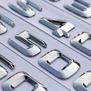 宾士S级S320L S350 S400L S500 S600L改装车标字母数字後尾标志贴