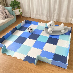 NEEU宝宝拼图围栏婴儿童爬行垫游戏毯加厚拼接泡沫地垫爬爬垫护栏