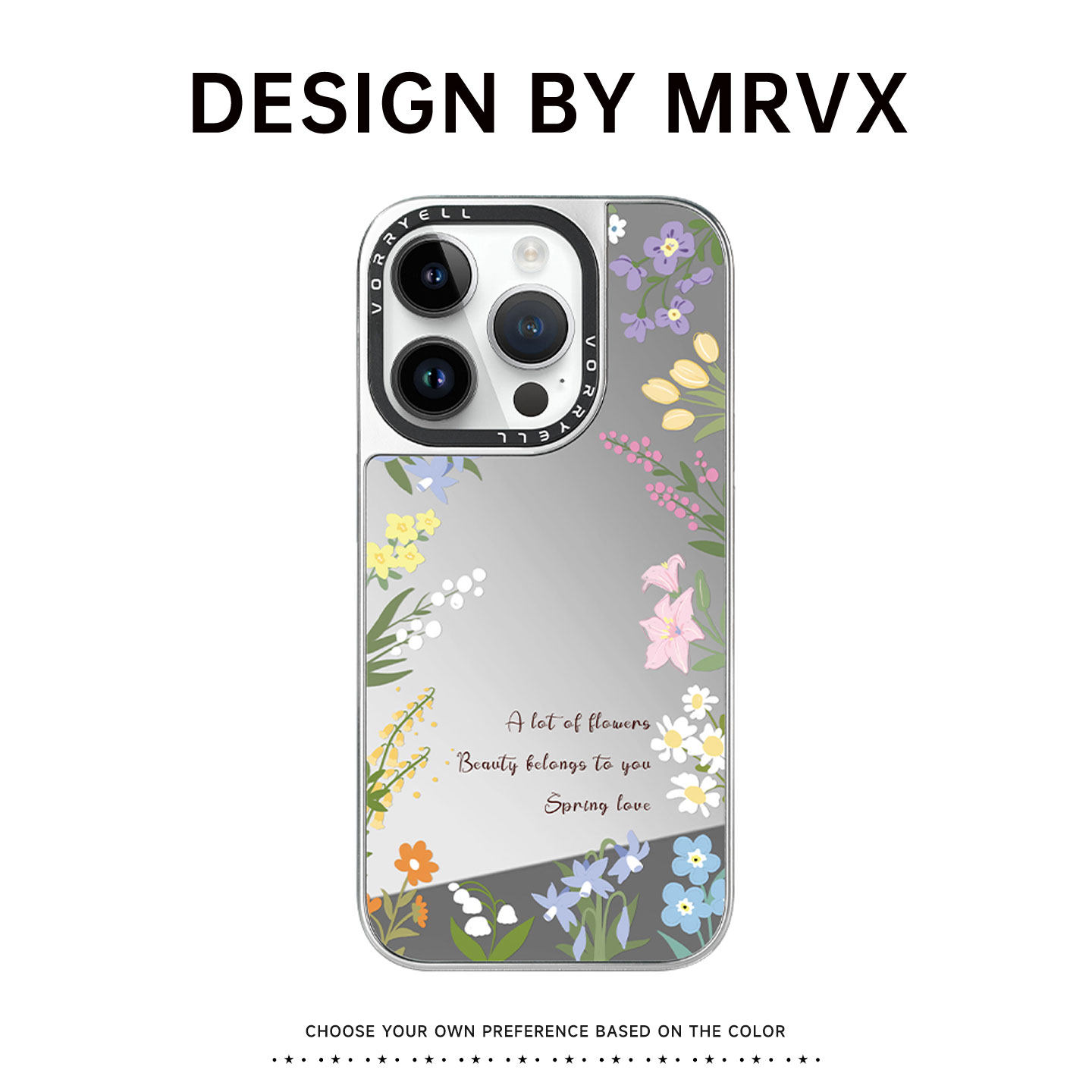 【镜面新款】春日花束苹果手机壳