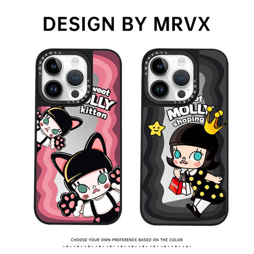 Molly莫莉少女适用苹果手机壳