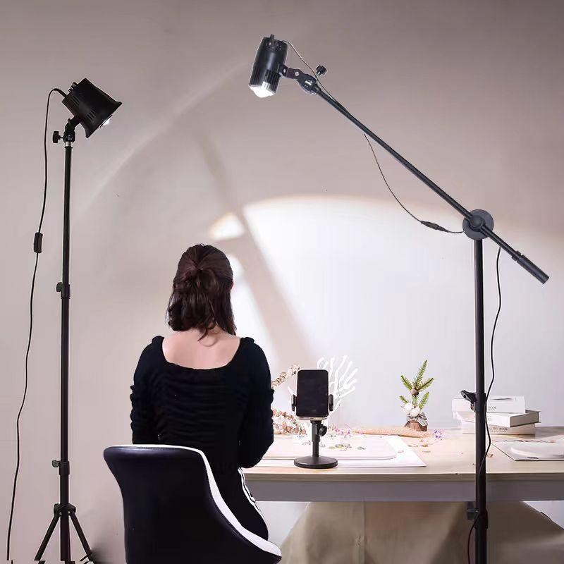 移动直播头顶射灯氛围灯摄影拍照补光灯头顶额头鼻尖发丝光效灯