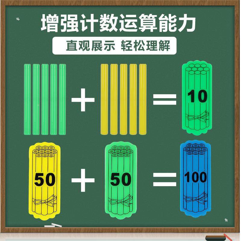 磁性教具箱小数学学套装教师演示用大号正计数棒方体钟模型852表,文具电教/文化用品/商务用品,教学标本/模型,淘宝优惠券,粉丝福利购,淘宝优惠卷