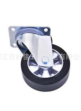 源头工5厂产10X50弹好佳804515牌欧款重型静音铝芯黑色力品橡胶万