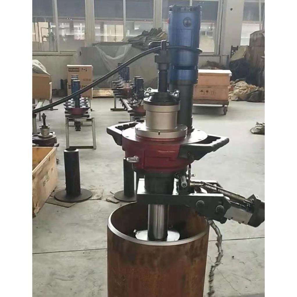 内涨式坡口平机圆管电动倒角手持子不锈钢管道口磨口管TTW钢铣管