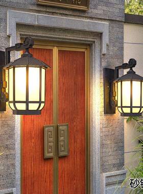 外墙壁外灯花园别墅用中式大门49101口走阳台室外庭院家廊超亮户