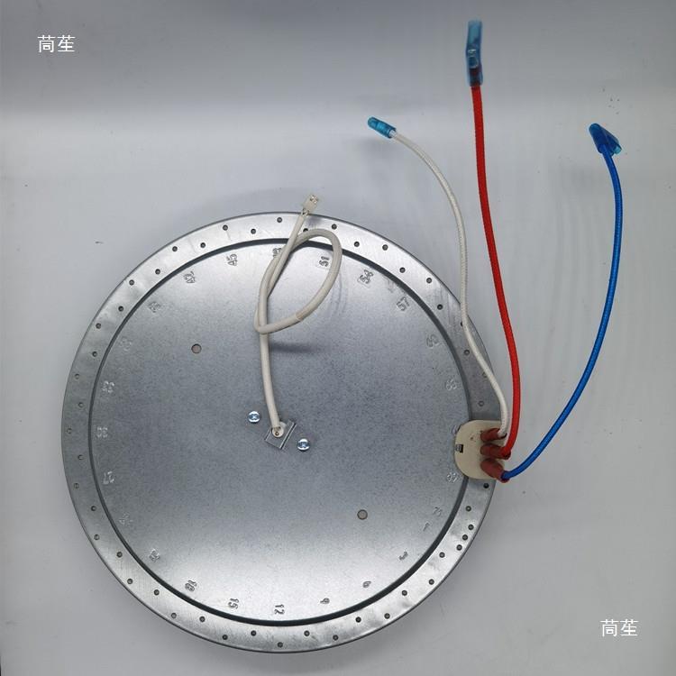 电陶炉发热盘配件25、23CM2500W-3500W三线背插加热丝光波炉炉盘