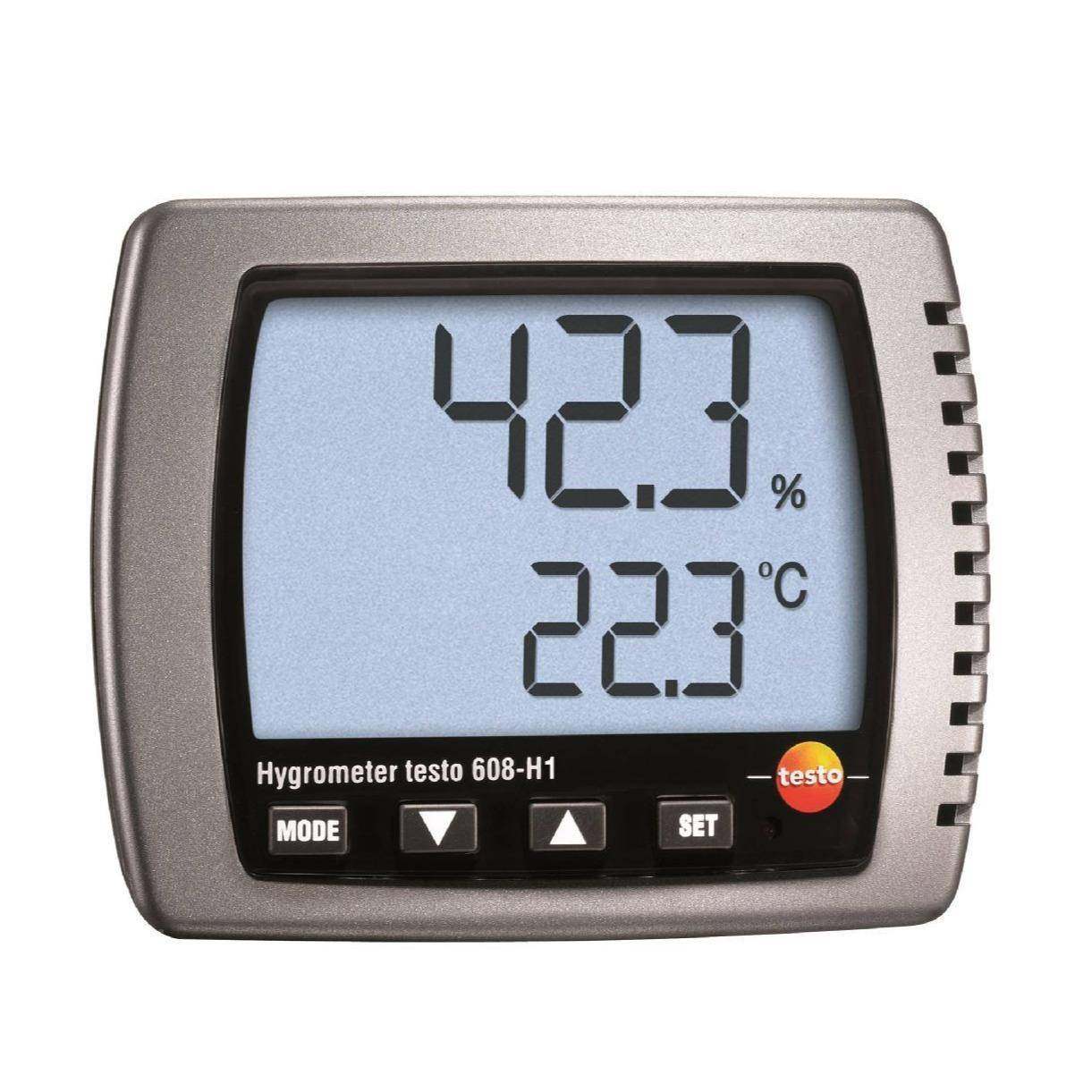 用工业度电子温湿度仪壁挂608-H1式室内家高精温度计testo湿608H1