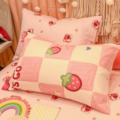 儿童纯棉被套单件宿舍床单人棉1350x200全卡被通被单双人ENXING22