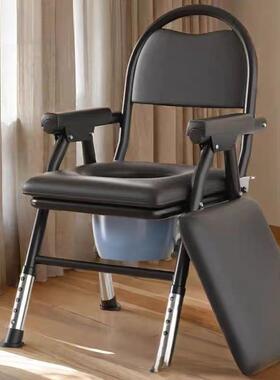 度22新6款家用结实调节高0移动老人小户型加粗加厚可86412折叠式