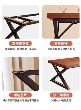 法桌书毛笔台书画专用桌新式47791案胡桃中木色国学桌简易办公书