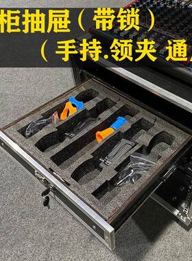 带锁192U屉适合ABS航空寸箱话筒机柜3U实抽木风麦BYG克接收器工程
