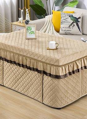 新款架1长2片烤火电茶几烤炉火桌子罩套方形冬季加厚取93033暖桌