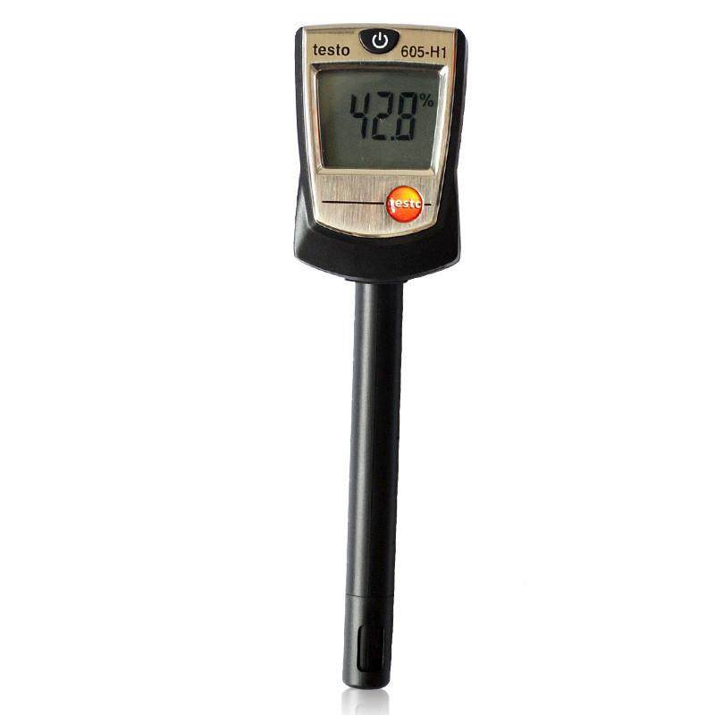 德点国Test605H1高精度露仪便o携温温湿度60仪管道湿度计
