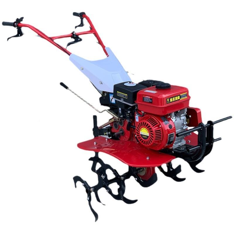 XSI微耕机汽油农用小型旋耕犁地松土开沟翻柴油多田功能打地机耕