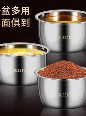 3DRH16L锈钢油盆猪罐厨房家用油耐高温带盖盆油罐油调不味