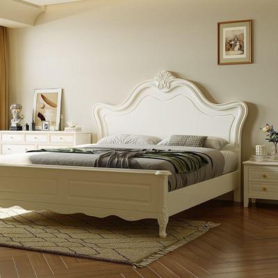 古风1.8米1.人5米法中式奶油简约木实双床营造轻奢主卧氛96714围