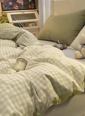 被套单件学生宿单人水洗棉儿童被舍150x311csbt200季x230罩双人夏