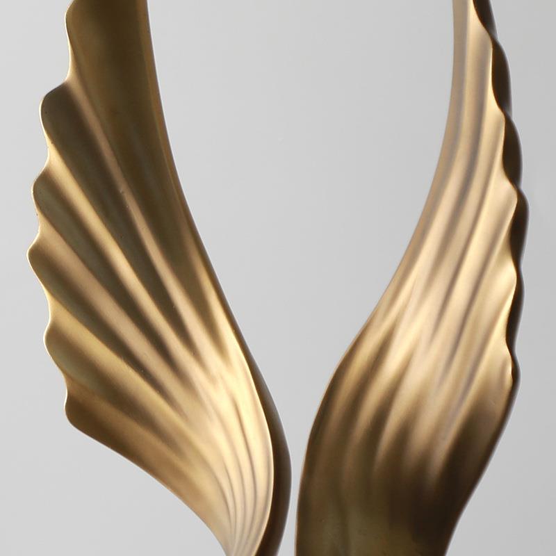 现代轻奢家居展翅高飞玄H1010客摆件样房装饰厅桌关面板摆件