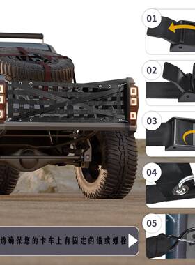 尾门网卡车耐用床的卡车床扩展器尾拖货门物网卡车车皮卡船96401