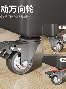 不锈落钢拖把架VDQ把地式移动台家用洗水池置物架阳商用户外拖池