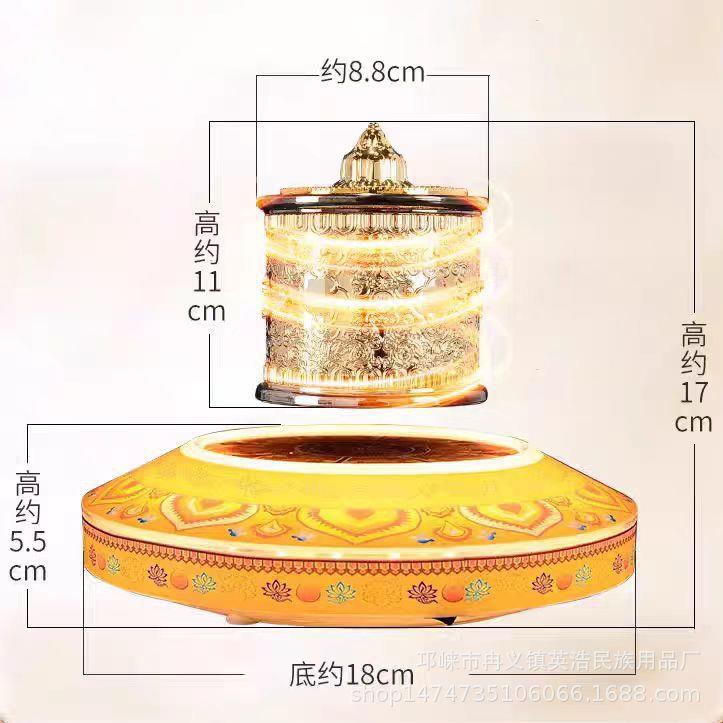 转筒KHV经摆轮件/车车载转经内饰品