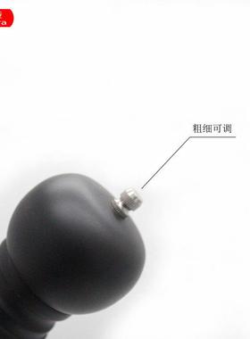 寸厂直销高档胡29026椒磨哑光黑色胡家椒粉研磨器16胶木胡橡椒磨