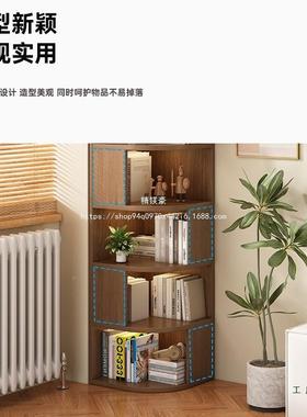 柜转边客厅物柜角落三角置角物架拐储角卧室靠85999墙柜墙角柜角