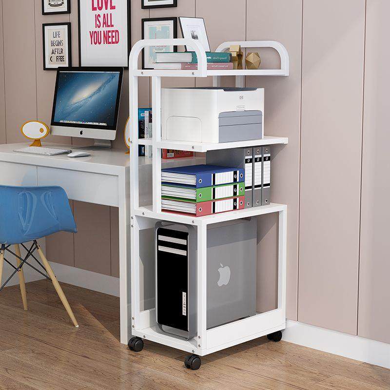 办室可移电脑10020838主机托架打印机置物架台式机动架多层机箱公