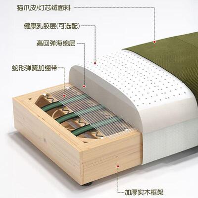 意式沙发客小户型卧室装服店易公简寓出租房屋双厅人三87274人布