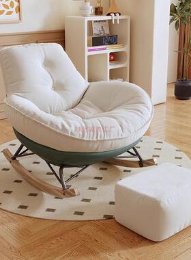 懒人沙摇发单人红摇摇椅躺椅成人可躺睡JOS蜂可窝椅阳台家用网休