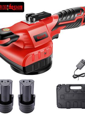 德2国器斗煌0V瓷30164砖平铺机地砖贴充电大功率锂电振动机固定找