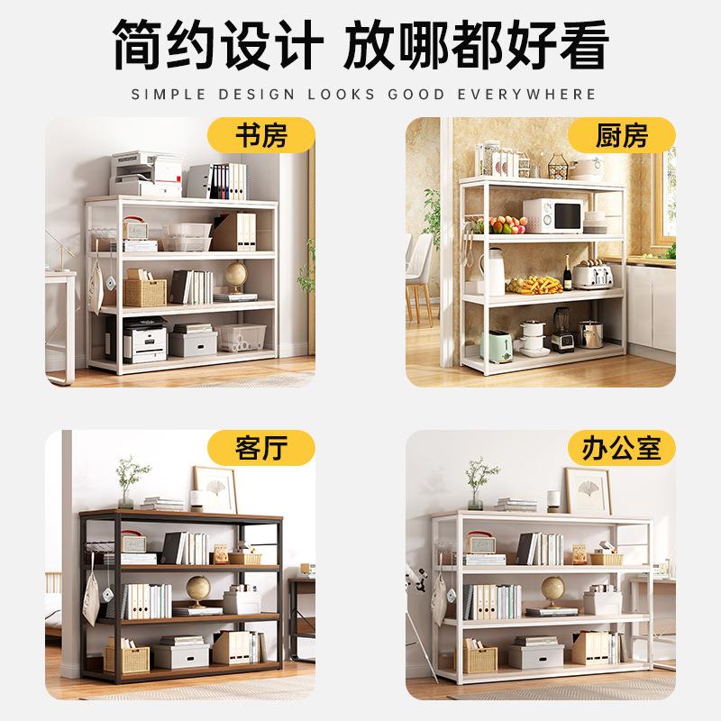 厨用房层置物架落地家书架书桌双收纳架简易整架飘理83498窗多层